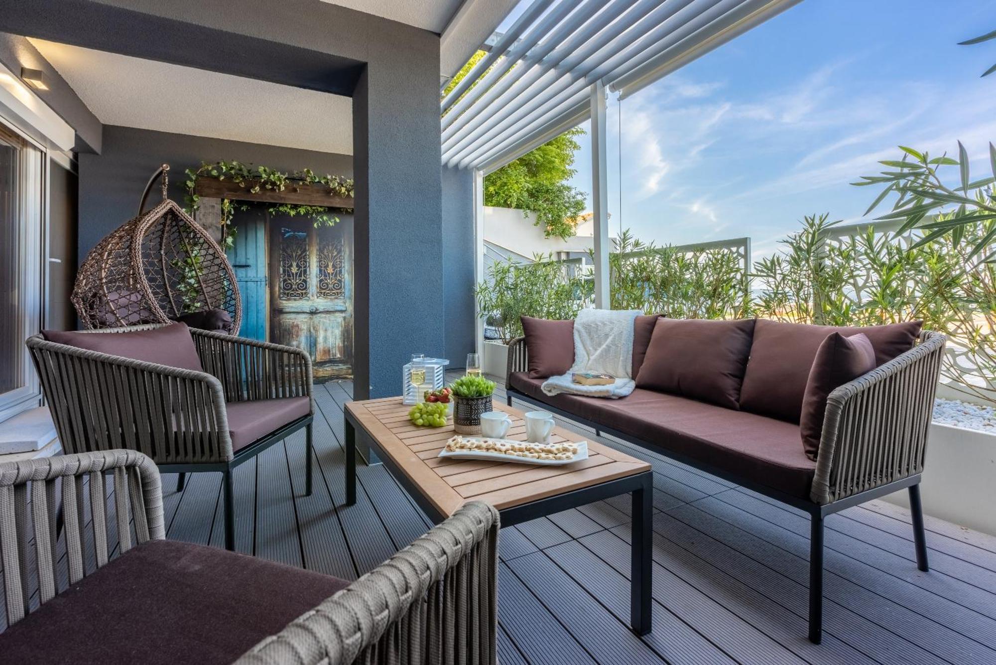 Panoramica Apartment With Whirlpool Crikvenica Kültér fotó