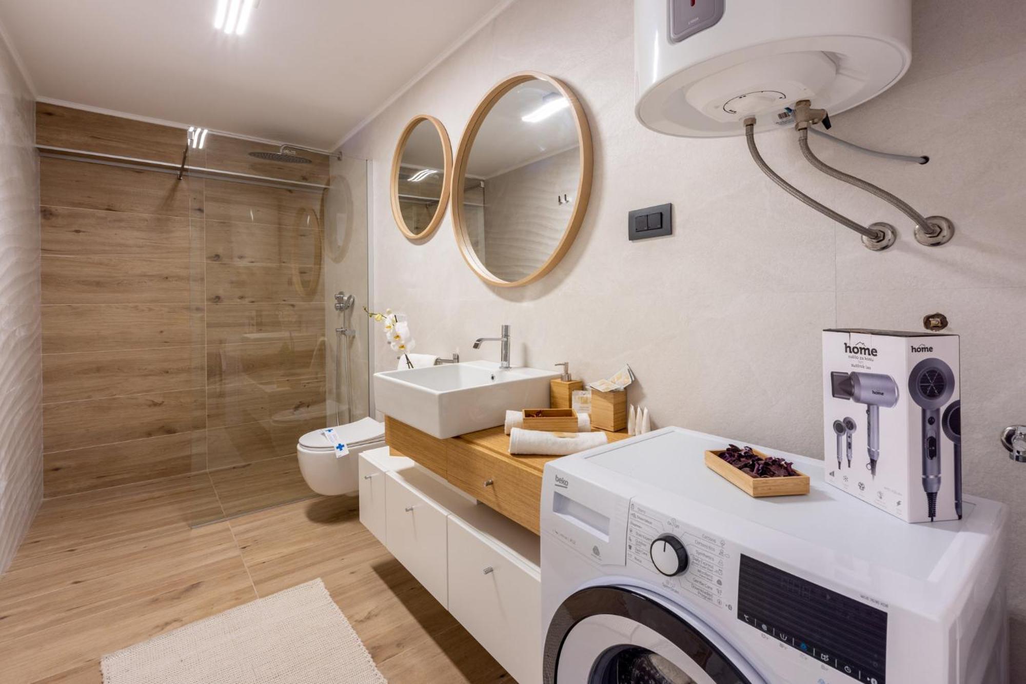 Panoramica Apartment With Whirlpool Crikvenica Kültér fotó