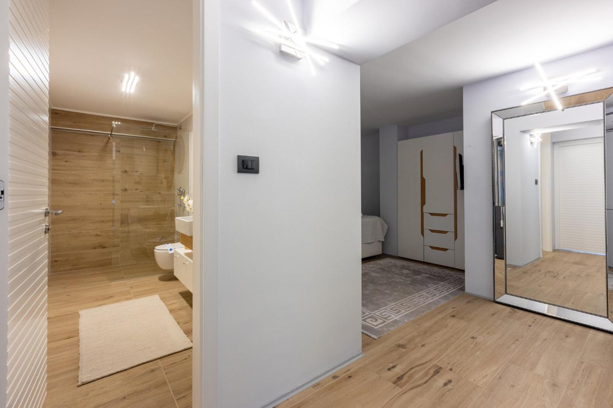 Panoramica Apartment With Whirlpool Crikvenica Kültér fotó