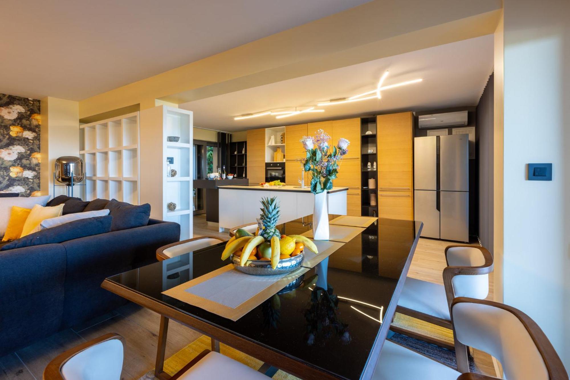 Panoramica Apartment With Whirlpool Crikvenica Kültér fotó