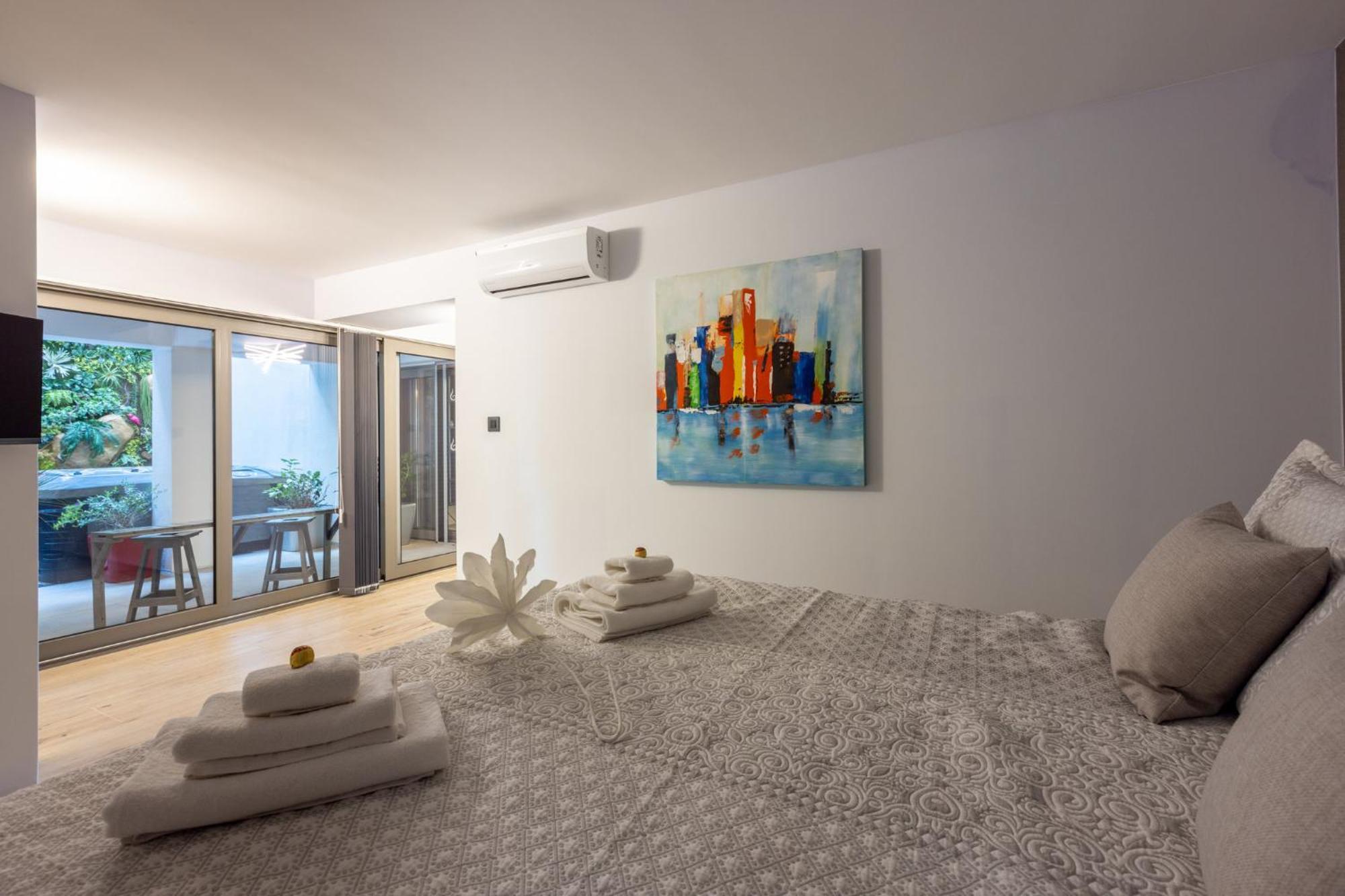 Panoramica Apartment With Whirlpool Crikvenica Kültér fotó