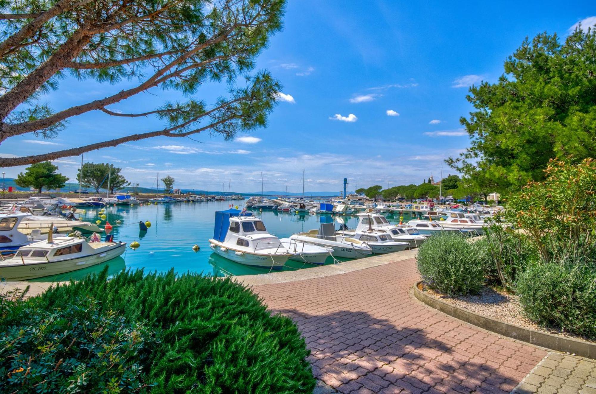 Panoramica Apartment With Whirlpool Crikvenica Kültér fotó