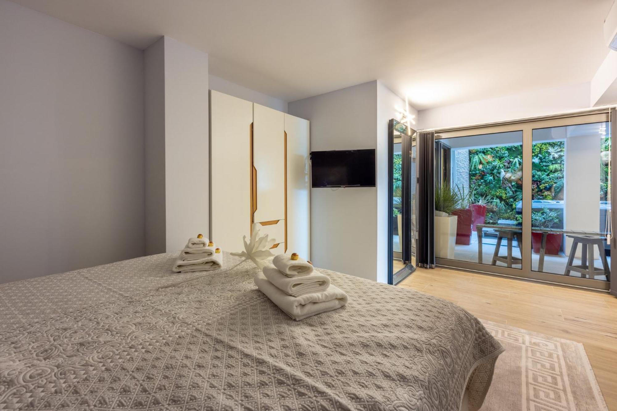 Panoramica Apartment With Whirlpool Crikvenica Kültér fotó