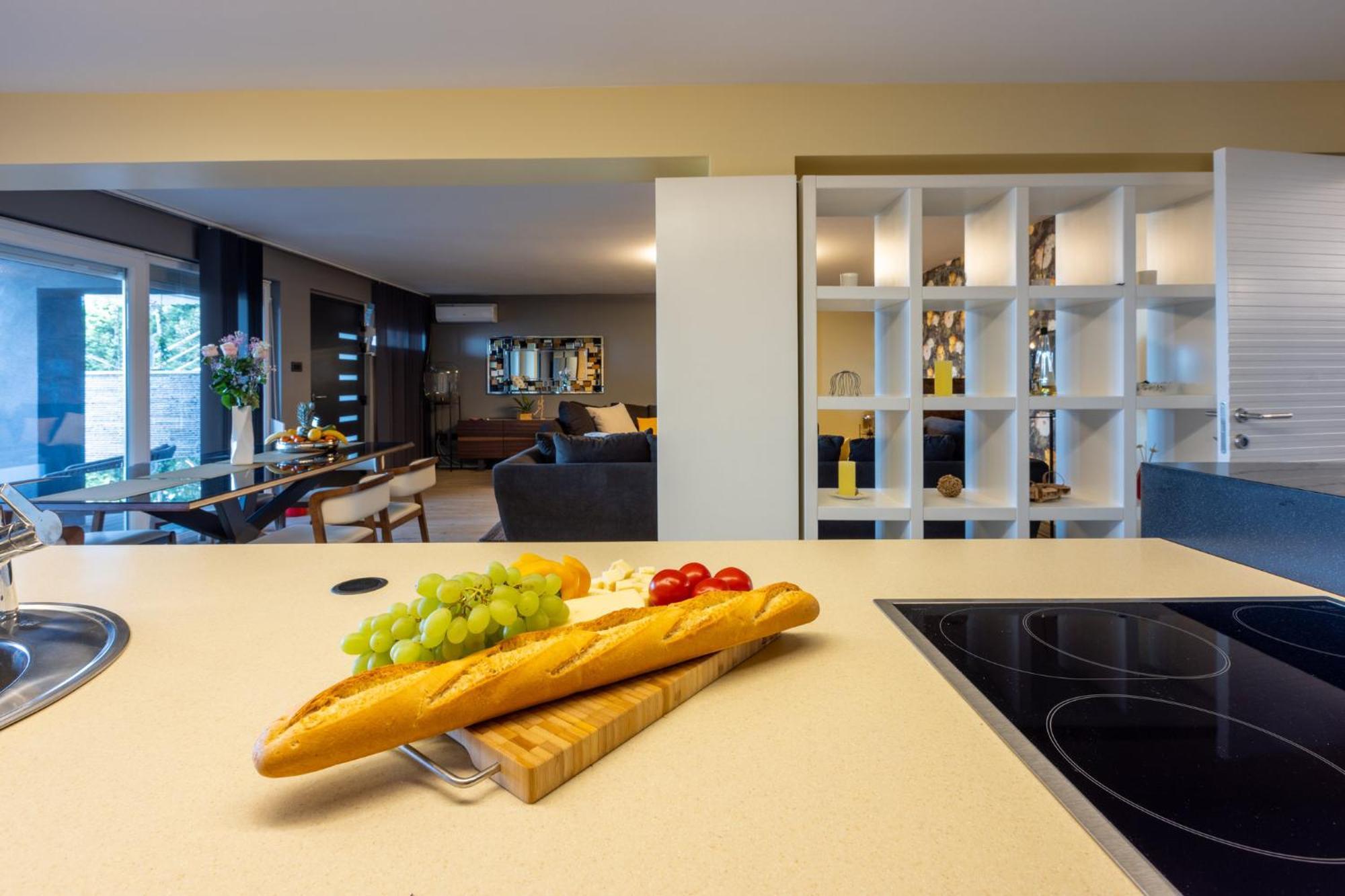 Panoramica Apartment With Whirlpool Crikvenica Kültér fotó