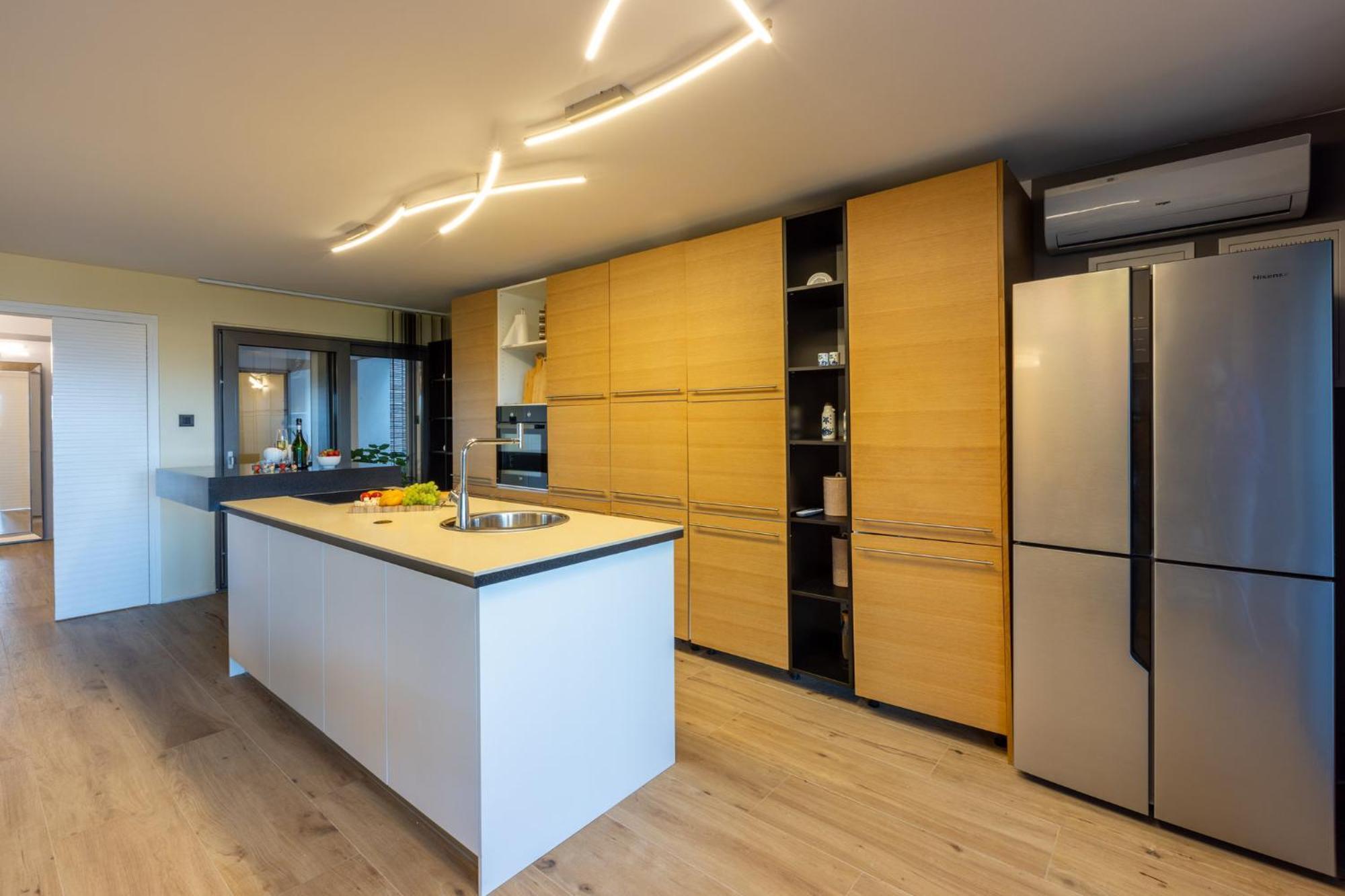 Panoramica Apartment With Whirlpool Crikvenica Kültér fotó