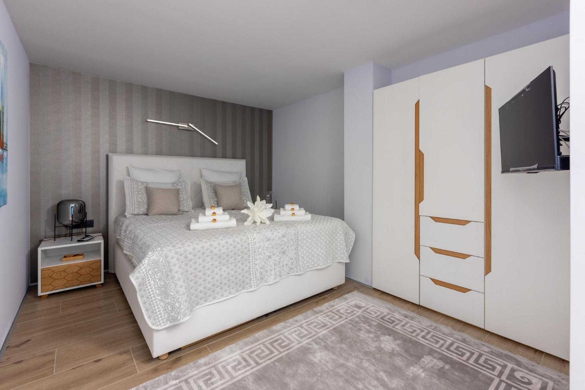 Panoramica Apartment With Whirlpool Crikvenica Kültér fotó